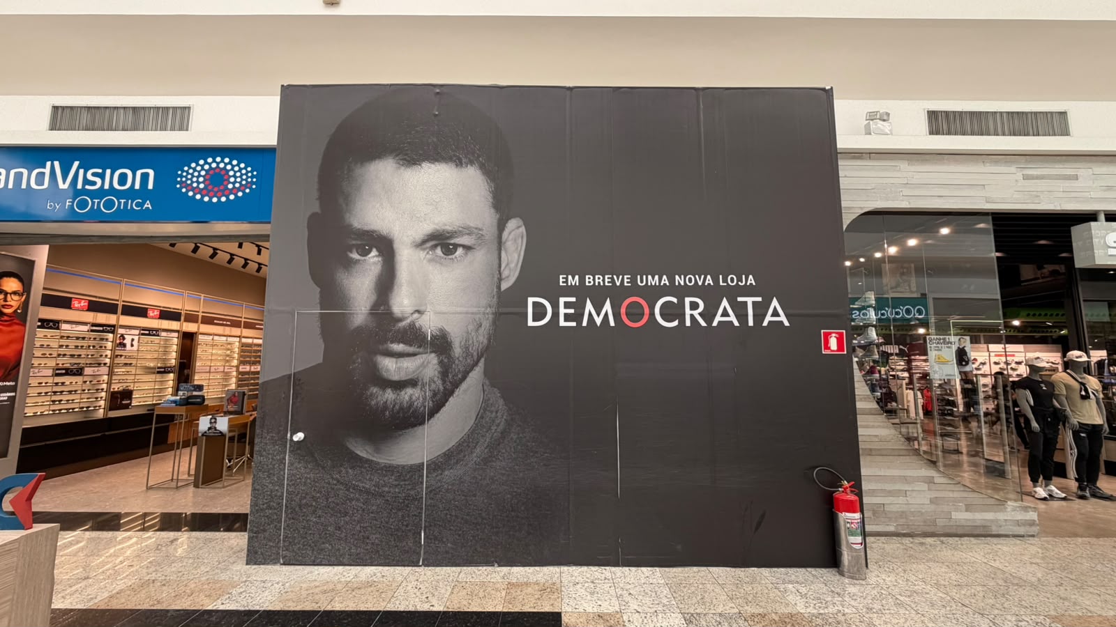 Foto da reportagem Democrata inaugura loja no Shopping Taboão com proposta de unir elegância, sofisticação e atendimento diferenciado