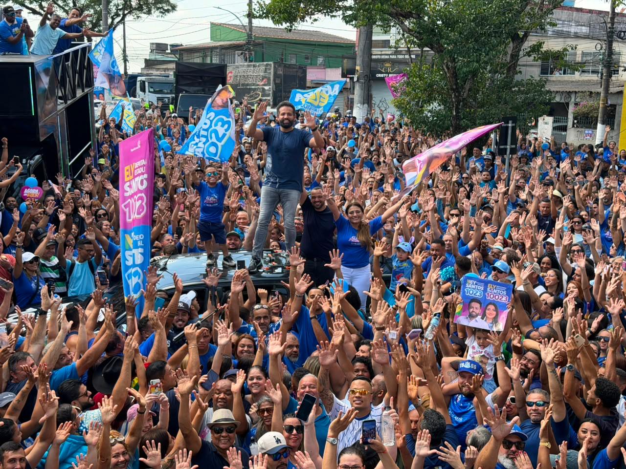 Foto da reportagem Ney Santos lança candidatura na comunidade onde nasceu e reúne mais de 10 mil pessoas em caminhada histórica